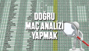 Doğru maç analizi yapmak