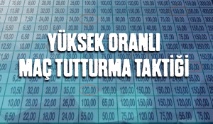 yüksek oranlı maç