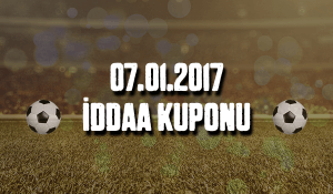 07.01.2017 iddaa kuponu