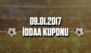 09.01.2017 iddaa kuponu
