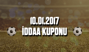 10.01.2017 iddaa kuponu