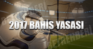 2017 Bahis Yasası