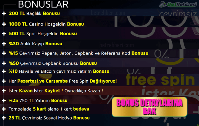 Betwego Bonusları