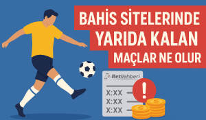Bahis Sitelerinde Yarıda Kalan Maçlar